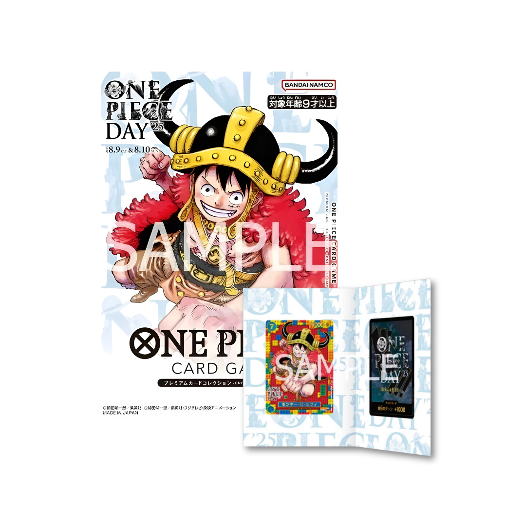 One Piece Day '25 Promo Cards File Set Sealed