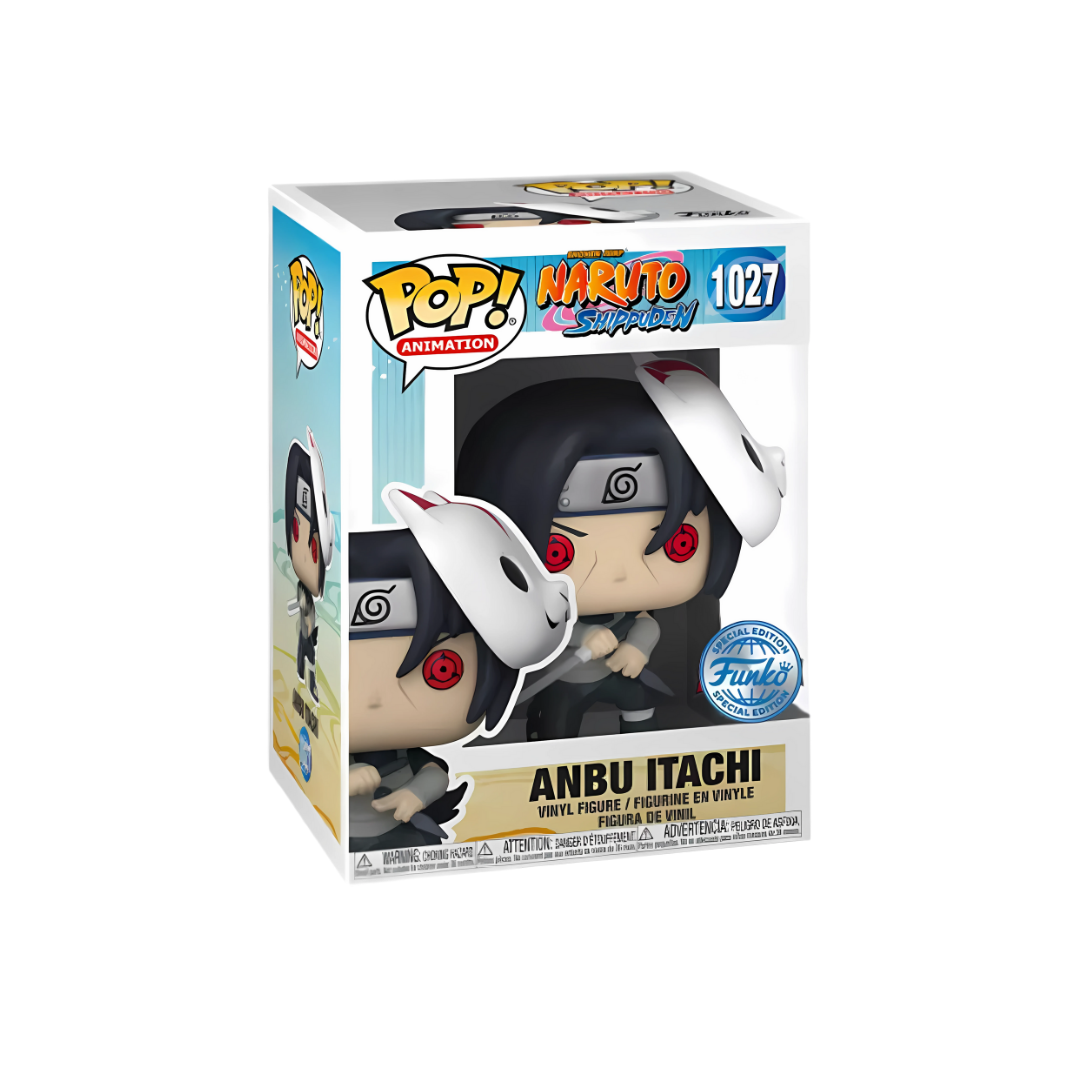 FUNKO POP Anbu Itachi 1027 Vinyl Figure Naruto Special Edition