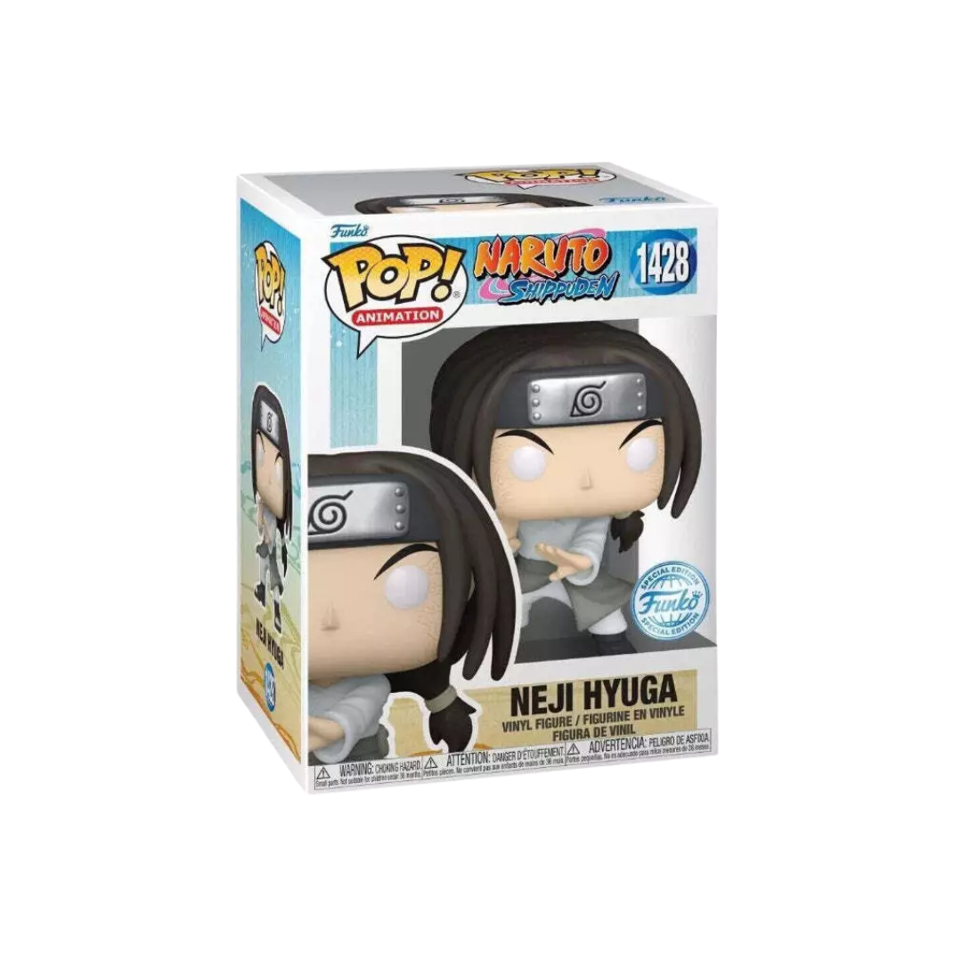 FUNKO POP Neji Hyuga 1428 Naruto Shippuden Special Edition Vinyl Figure