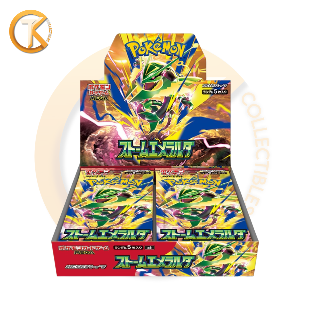 Pokemon Booster Box Storm Emeralda M6 - 30 Bustine - Japanese