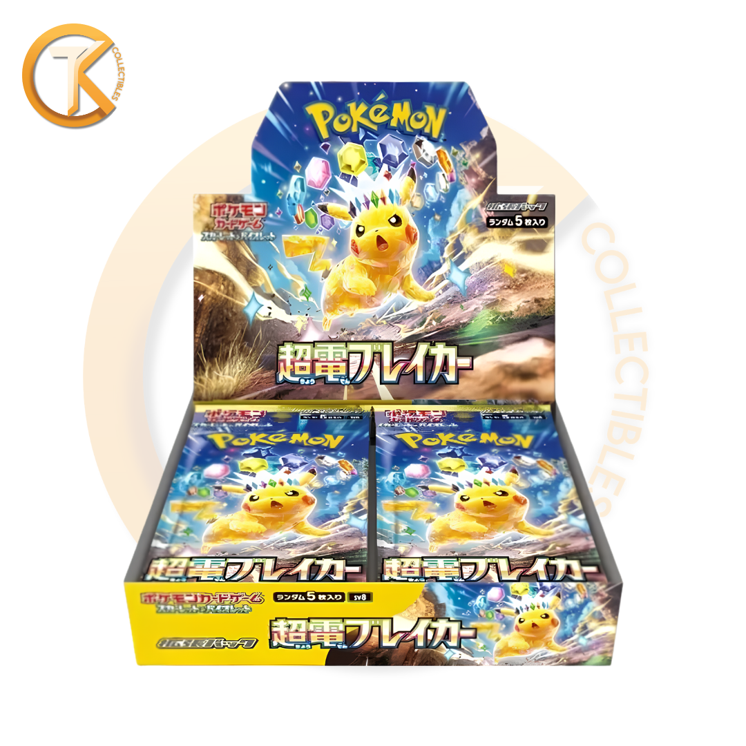 Pokemon Booster Box Super Electric Breaker sv8 Japanese