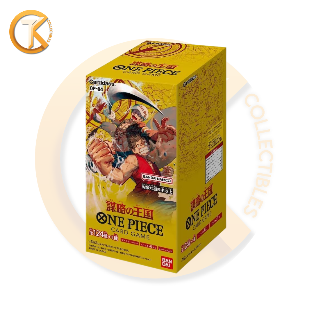One Piece Booster Box OP-04 Kingdoms Of Intrigue Japanese