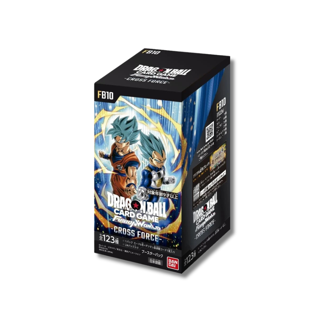 Dragon Ball Booster Box Fusion Wolrd FB-10 Cross Force Japanese