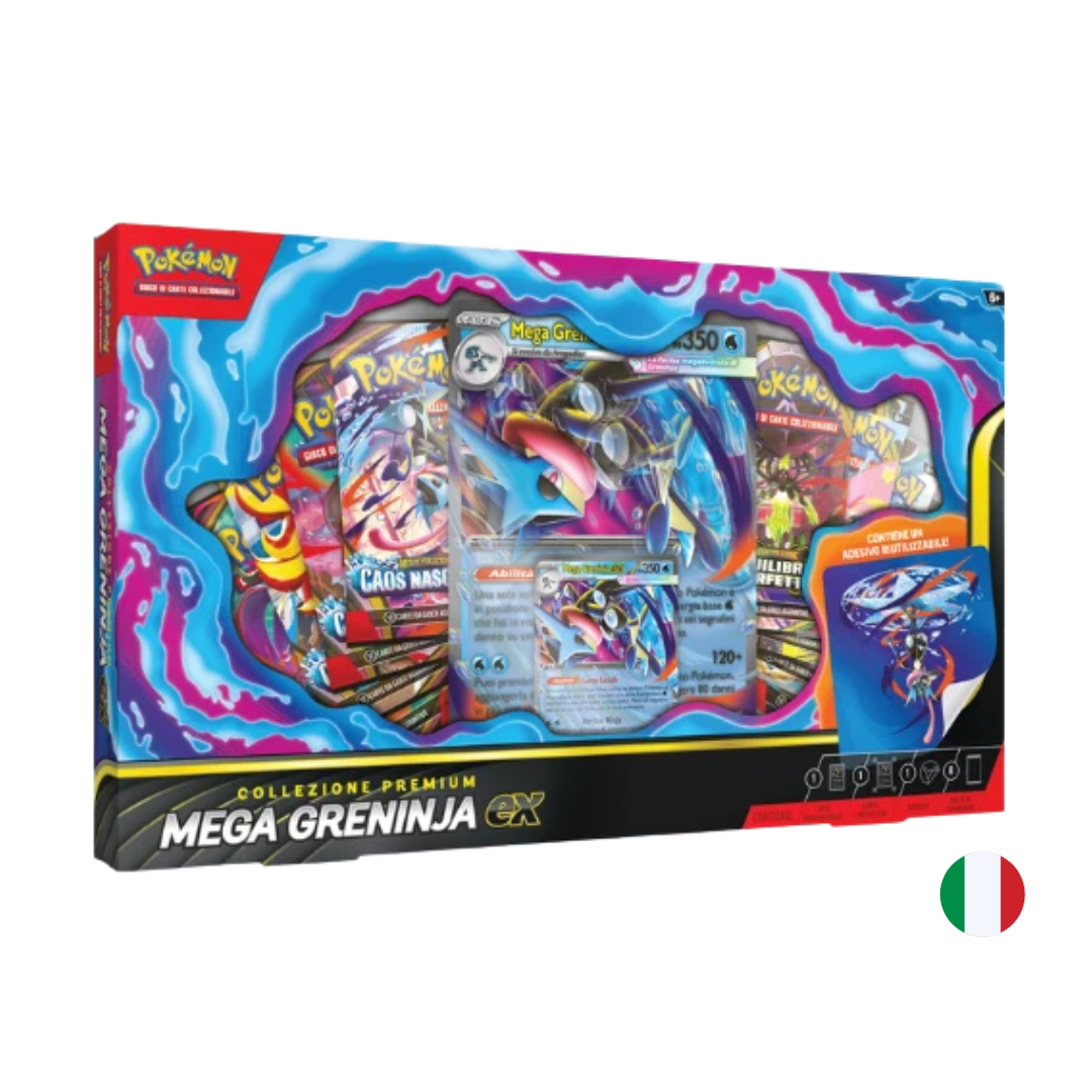 Pokemon Collezione Premium Mega Greninja EX Italiano
