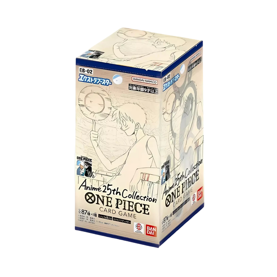 One Piece Booster Box EB-02 Extra Booster Memorial 25th Collection Japanese