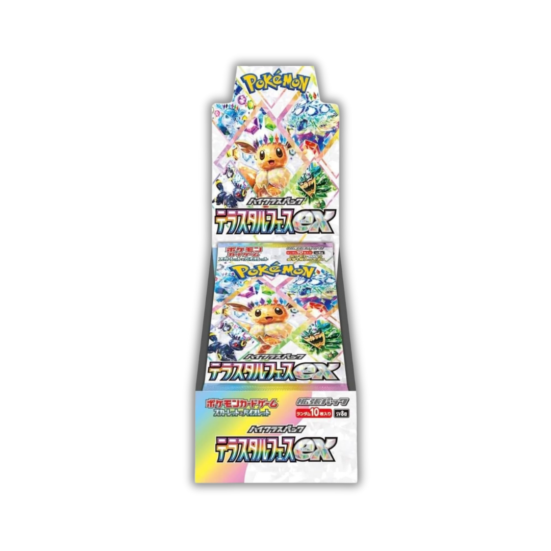 Pokemon Booster Box Terastal Festival Ex sv8a Japanese