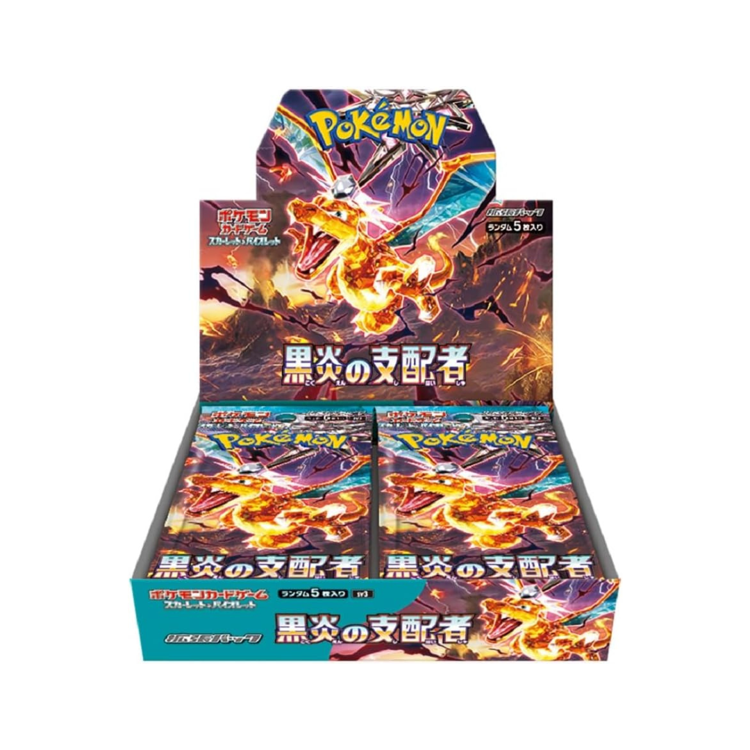 Pokemon Booster Box Ruler Of The Black Flame sv3 Japanese