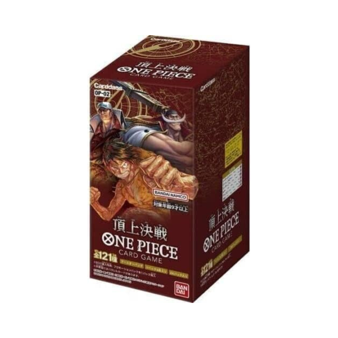 One Piece Booster Box OP-02 Paramount War Japanese