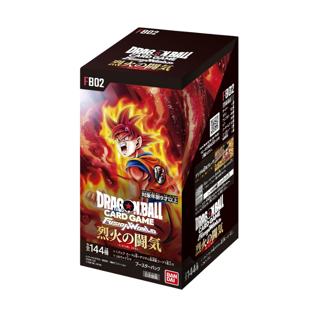 Dragon Ball Booster Box Fusion World FB-02 Blazing Aura Japanese