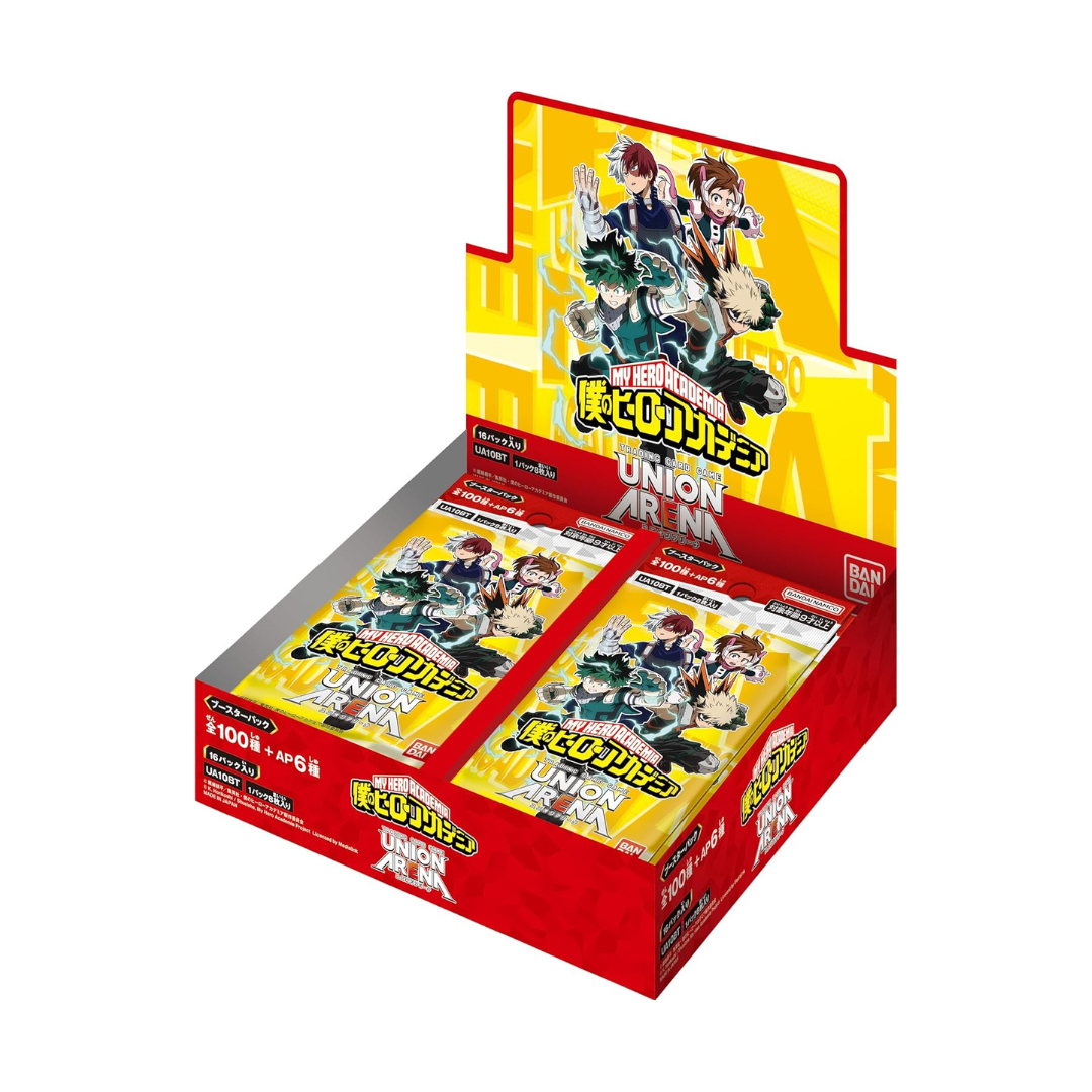 Union Arena Booster Box My Hero Academia UA10BT Japanese