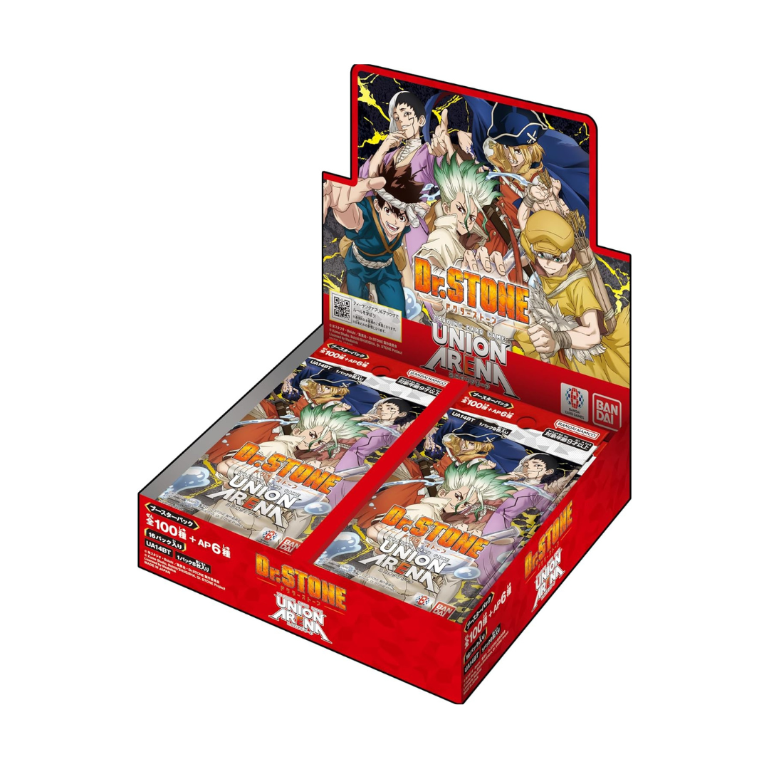 Union Arena Booster Box Dr. Stone UA14BT Japanese