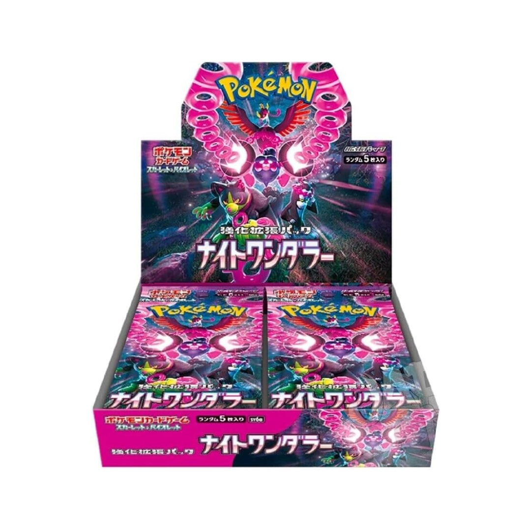 Pokemon Booster Box Night Wanderer sv6a Japanese