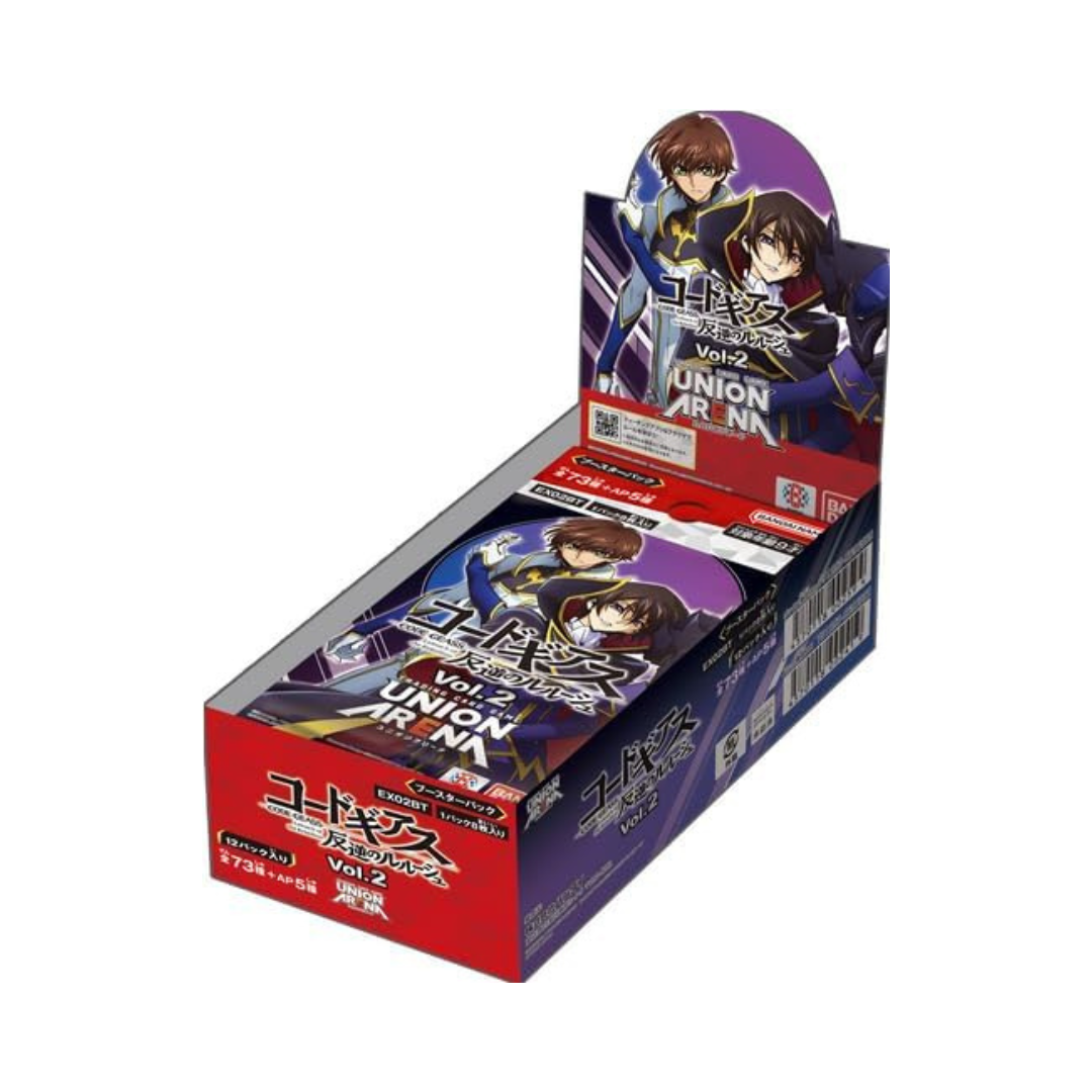 Union Arena Booster Box Code Geass Vol. 2 EX02BT Japanese
