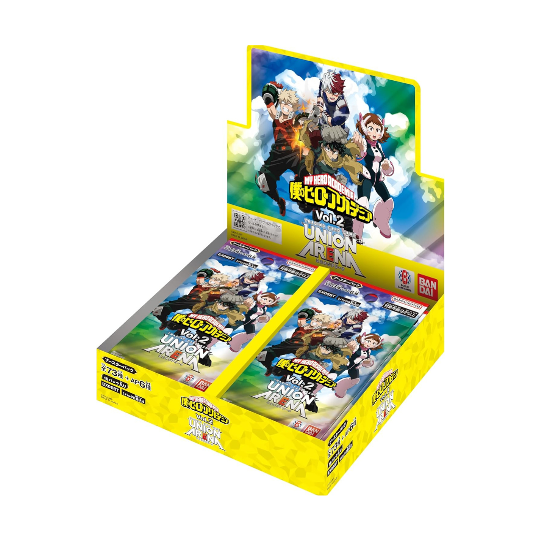 Union Arena Booster Box My Hero Academia Vol. 2 EX06BT Japanese