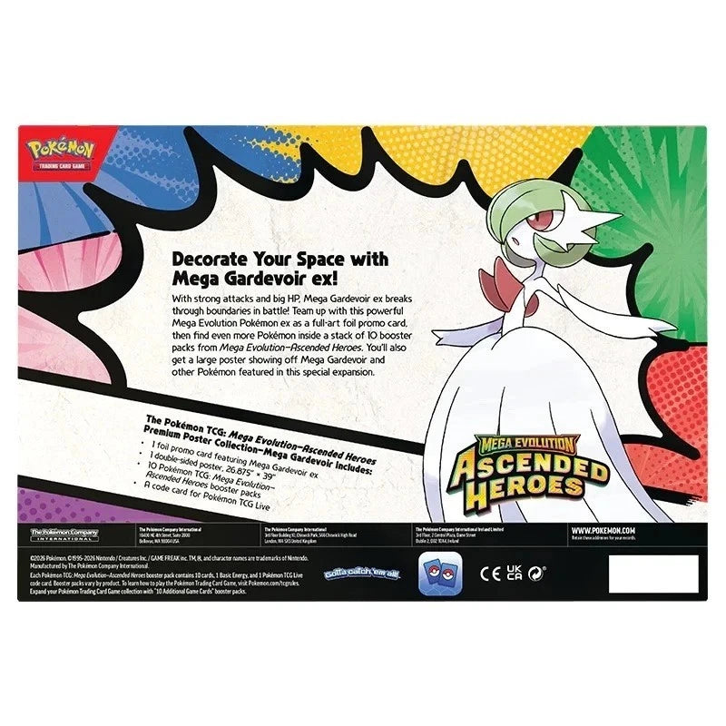 Pokemon Premium Poster Collection Mega Gardevoir Ex English