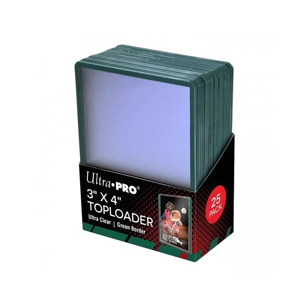 Top Loader Ultra Pro Regular 25 pz. Verdi