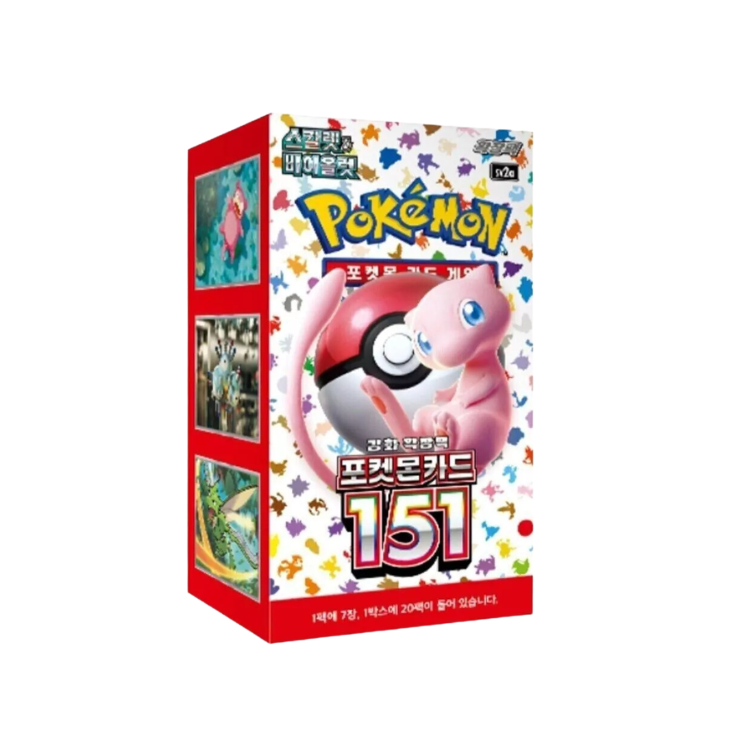 Pokemon Boster Box Pokemon 151 sv2a Korean