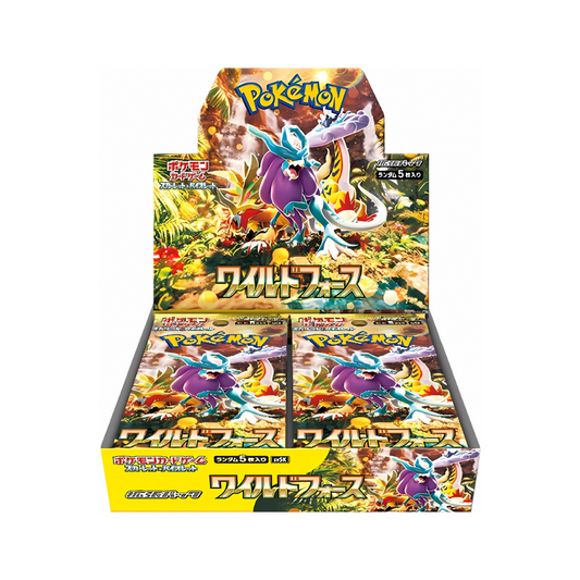 Pokemon Booster Box Wild Force Sv5k Japanese