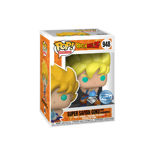 Funko POP 948 Goku Super Sayan With Kamehameha Diamond Collection Special Edition