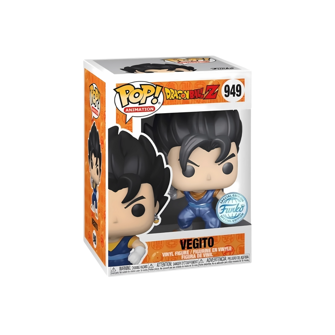 FUNKO POP 949 Vegito Vinyl Figure Dragon Ball Z 9cm Original Special Edition