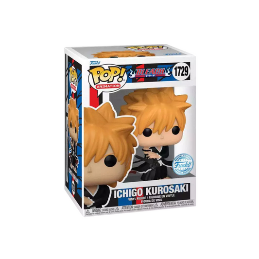 FUNKO POP Ichigo Kurosaki 1729 Limited Edition Bleach Vinyl Figure