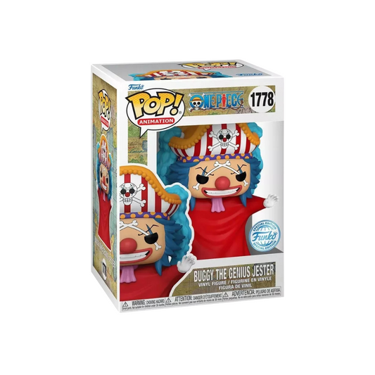 FUNKO POP Buggy The Genius Jester 1778 Special Edition One Piece Vinyl Figure