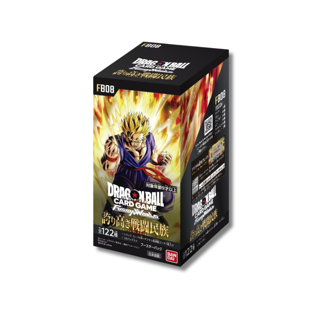 Dragon Ball Booster Box Fusion Wolrd FB-08 Sayan's Pride Japanese
