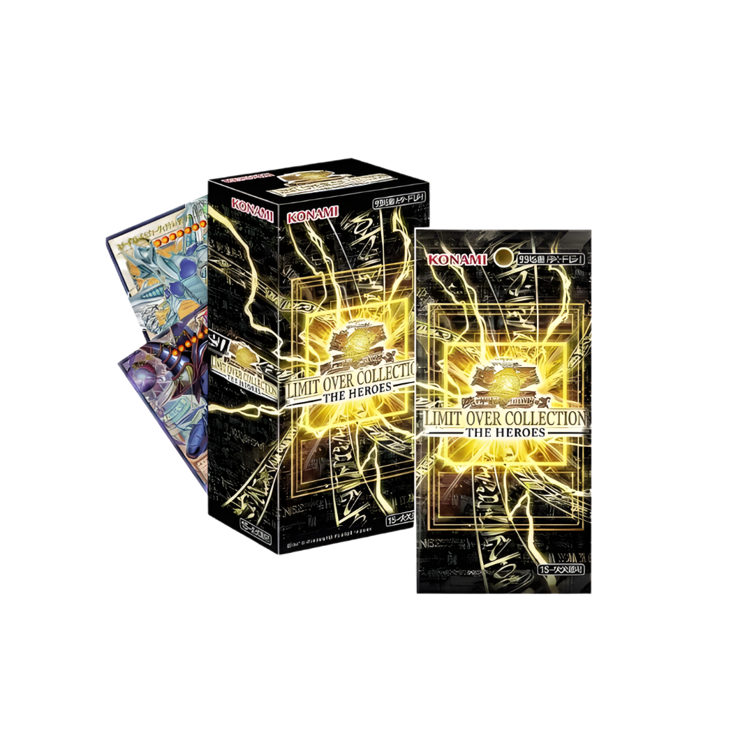 Yu-Gi-Oh! Limit Over Collection THE HEROES Sealed Box FULL ART JAPANESE