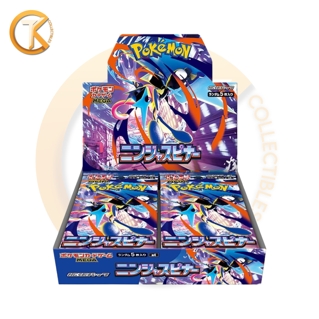 Pokemon Booster Box Ninja Spinner M4 - 30 Bustine - Japanese