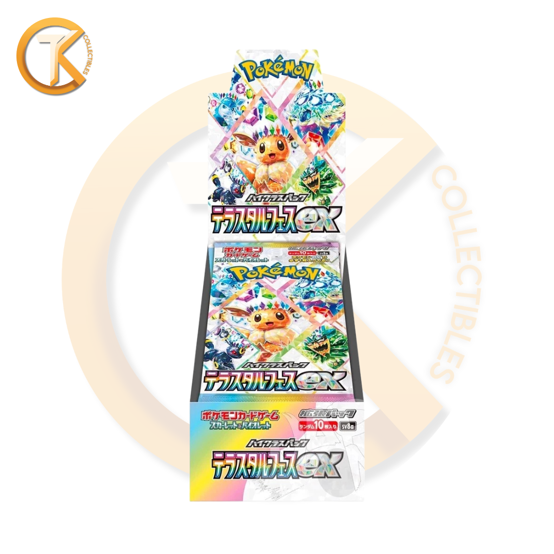 Pokemon Booster Box Terastal Festival Ex sv8a Japanese