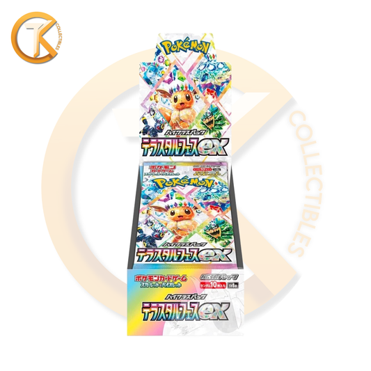 Pokemon Booster Box Terastal Festival Ex sv8a Japanese