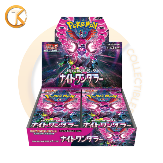 Pokemon Booster Box Night Wanderer sv6a Japanese