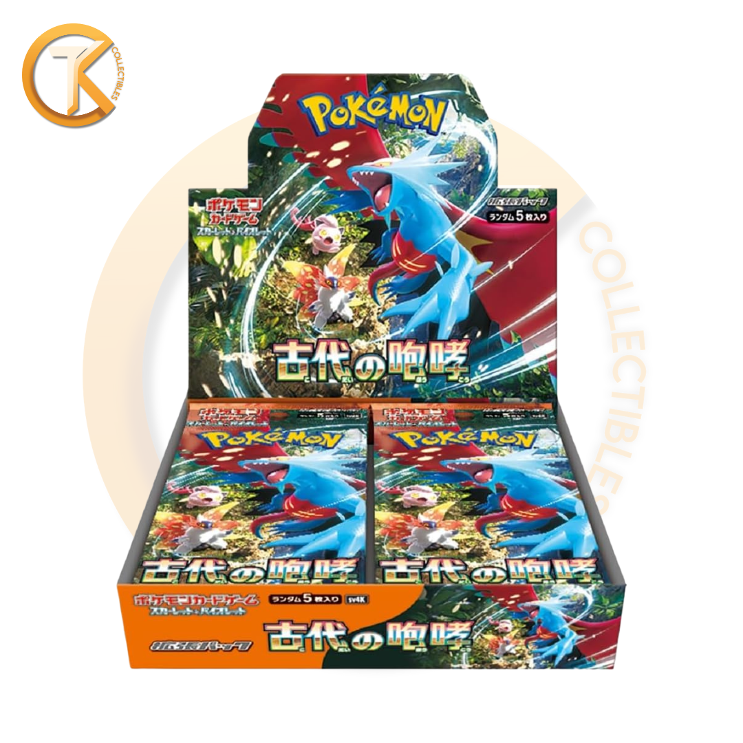 Pokemon Booster Box Ancient Roar sv4k Japanese