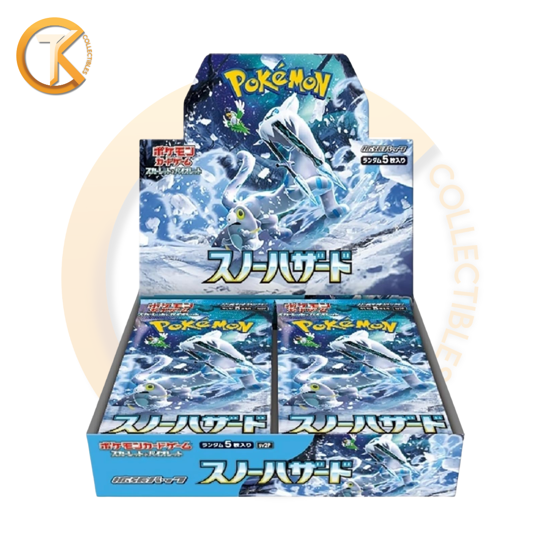 Pokemon Booster Box Snow Hazard sv2p Japanese