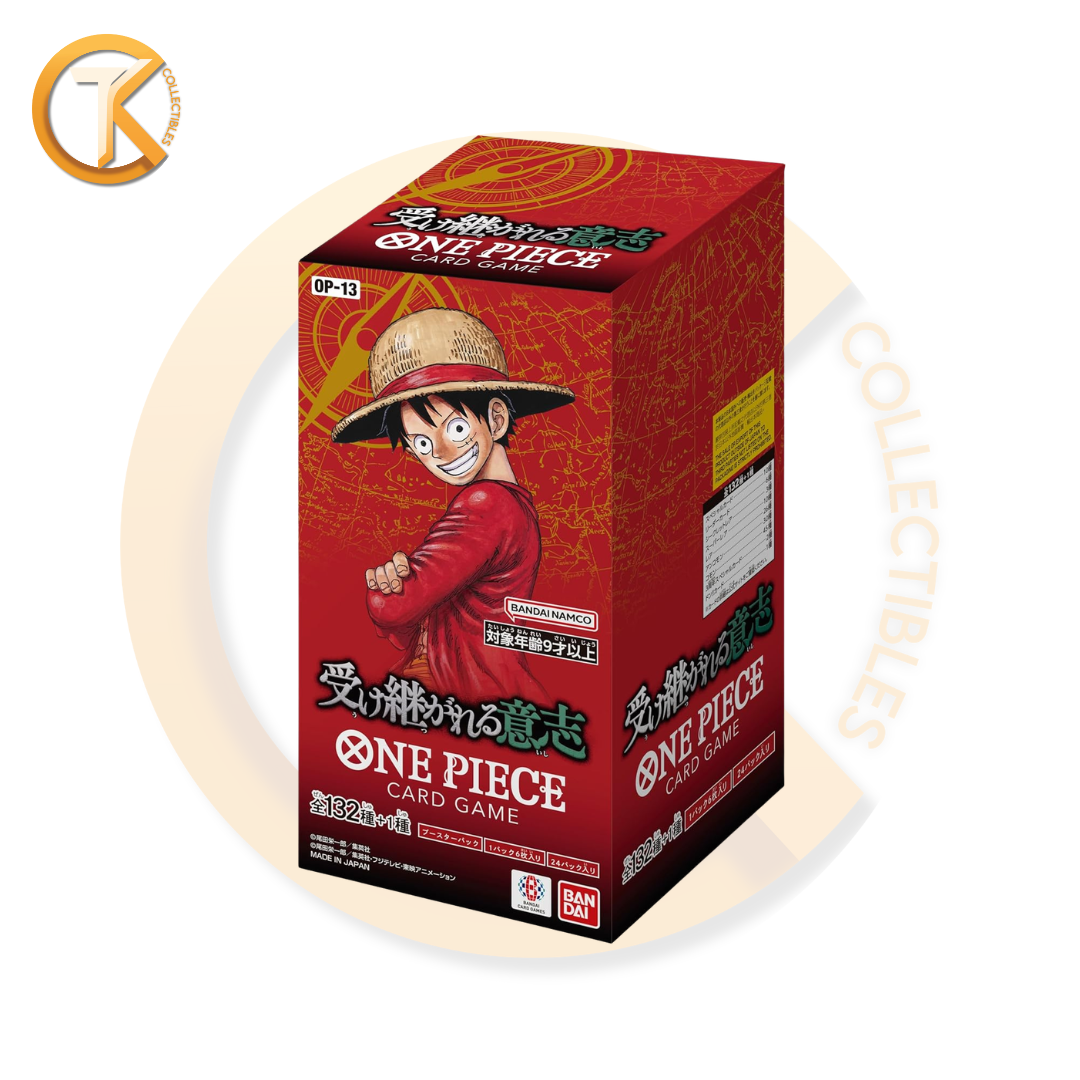 One Piece Booster Box OP-13 Carrying on His Will Japanese
