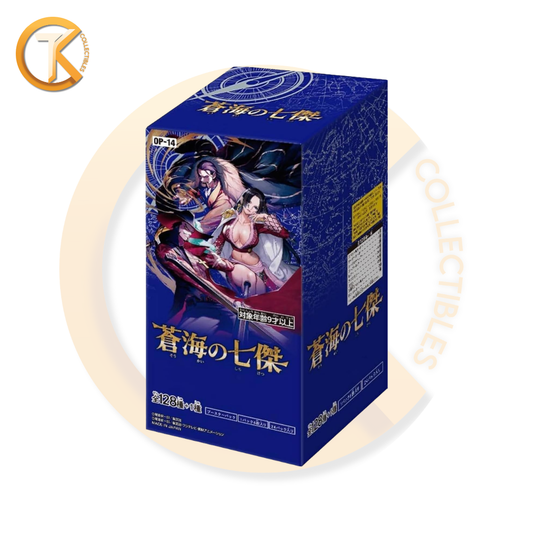 One Piece Booster Box OP-14 The Azure Sea's Seven Japanese