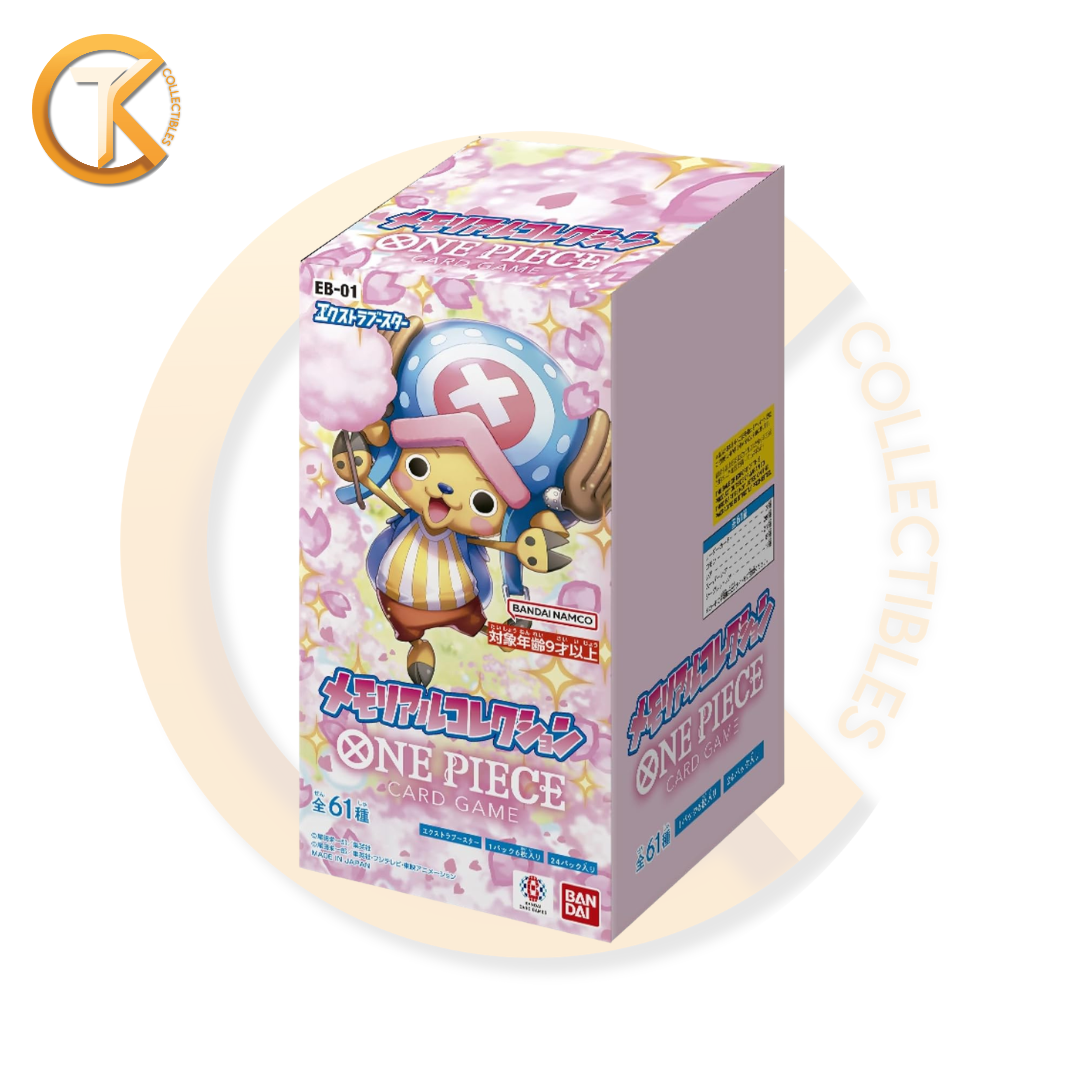 One Piece Booster Box EB-01 Extra Booster Memorial Japanese