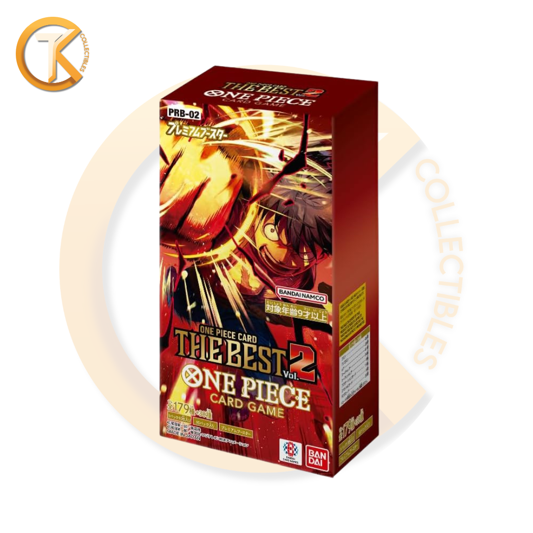 One Piece Booster Box PRB-02 Premium Booster The Best Vol .2 Japanese