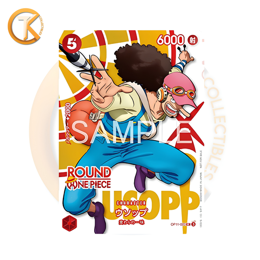 Usopp - OP11-003 One Piece Round1 Card [JAP]