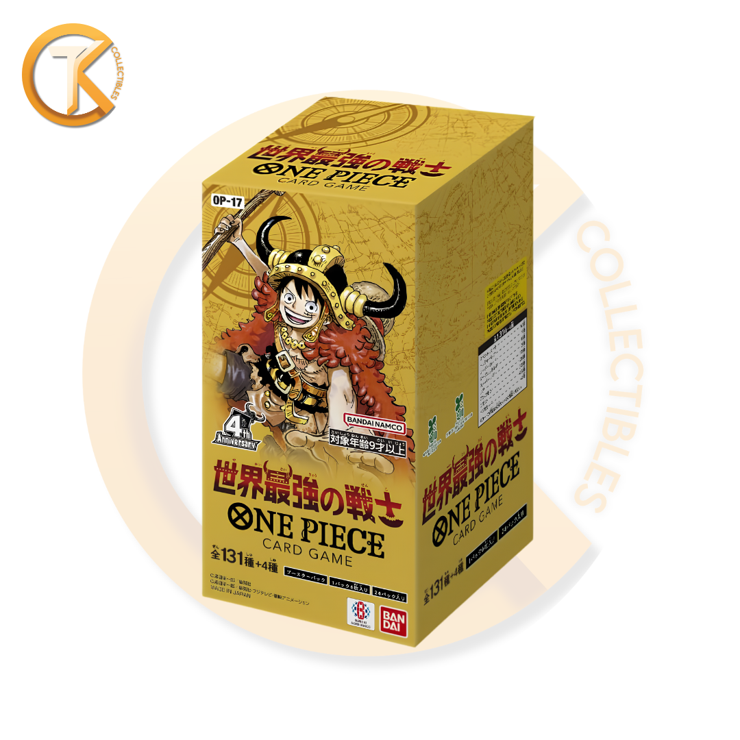 One Piece OP-17 World's Strongest Warrior Booster Box Japanese