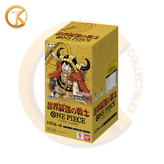 One Piece OP-17 World's Strongest Warrior Booster Box Japanese