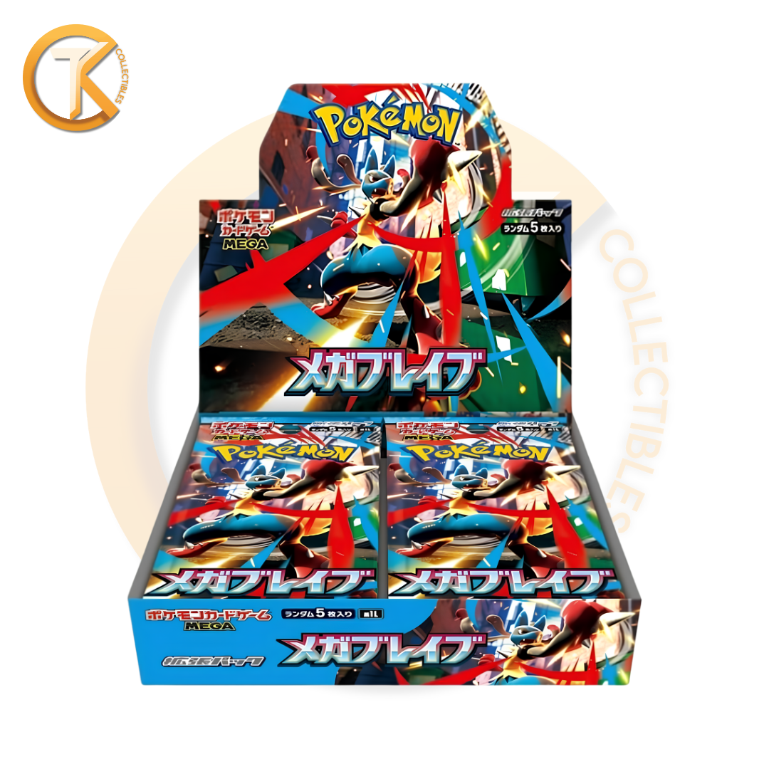 Pokemon Booster Box Mega Brave M1L - 30 Bustine -  Japanese