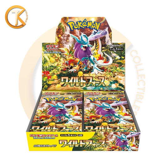 Pokemon Booster Box Wild Force Sv5k Japanese