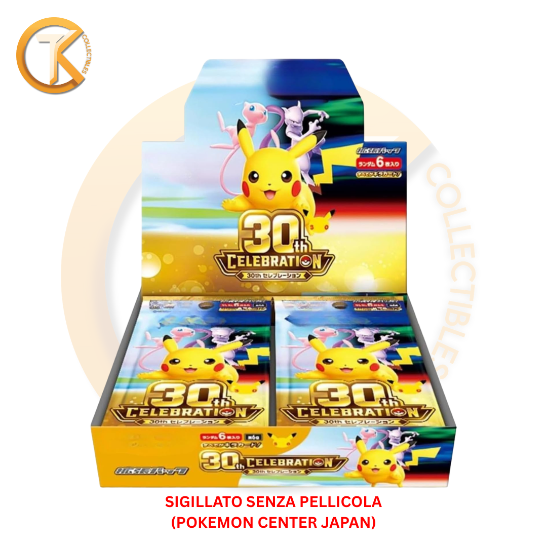 Pokemon Booster Box 30th Celebration M6a - 20 Bustine - Japanese