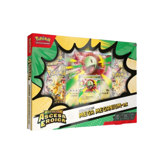 Pokemon Ascesa Eroica Collezione Mega Meganium Italiano