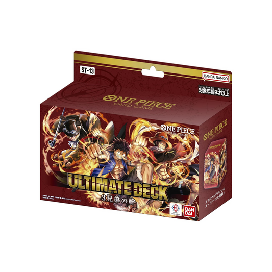 One Piece Starter Deck ST-13 Three Brothers Bond Japanese
