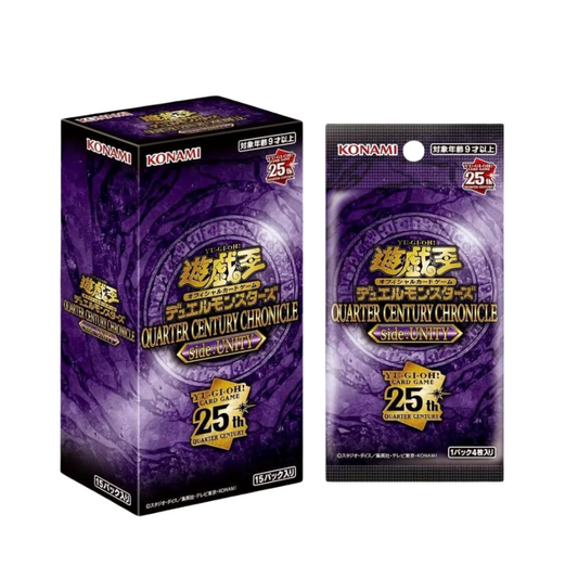 Yu-Gi-Oh! Booster Box Quarter Century Chronicle Side: UNITY Japanese