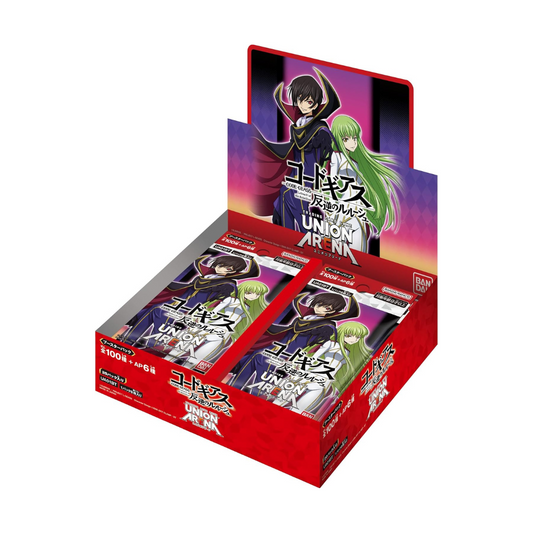 Union Arena Booster Box Code Geass UA01BT Japanese