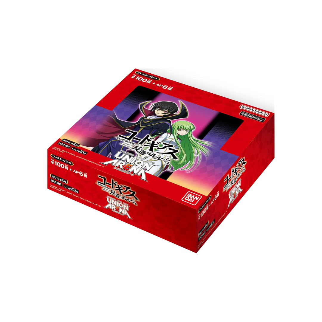 Union Arena Booster Box Code Geass UA01BT Japanese