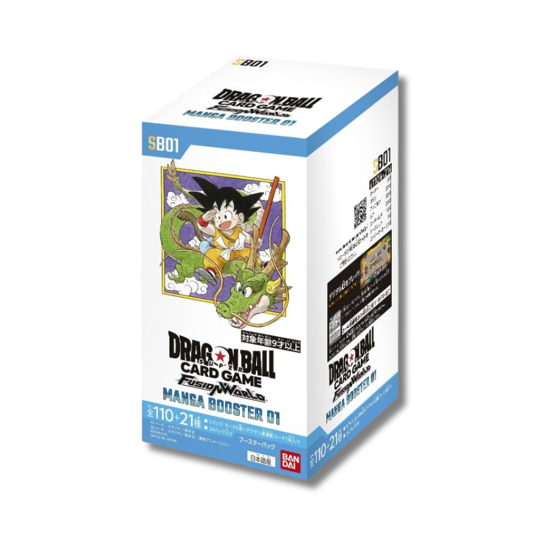 Dragon Ball Fusion Wold Box SB-01 Manga Booster Japanese